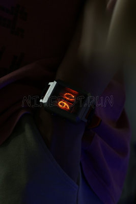 Наручные ламповые часы Xiaomi Youpin NIXIE TUBE Glow Tube Single Dawn Grey